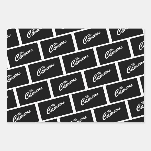 Logowrapping Paper Flat Sheet Set 3 Geschenkpapier Set (Vorderseite)