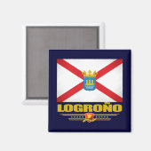 Logrono Magnet (Vorderseite/Rückseite)