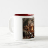 Logs & Lazy Mornings Tasse – Cozy Camp Coffee Esca (Vorderseite Links)