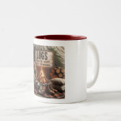 Logs & Lazy Mornings Tasse – Cozy Camp Coffee Esca (VorderseiteRechts)