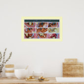 Lohe Qurani malt ف-ا ل خ-ل-ن-ط-و-ح Poster (Küche)