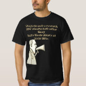 Lohn ist keine Belohnung T-Shirt (Vorderseite)