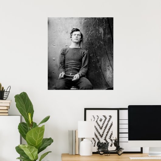 Lohn oder Powell: 1865 Poster (Heimbüro)