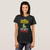 Lohnbuchhalter-Fachrechner Mitarbeiter-AG T-Shirt (Vorne ganz)