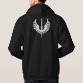Lohndolch u. Flügel Hoodie (Rückseite)