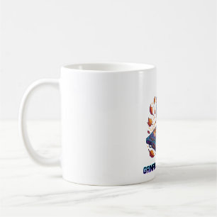 Lohnende Beschäftigung Niedliche Cyberpunk-Katze G Kaffeetasse