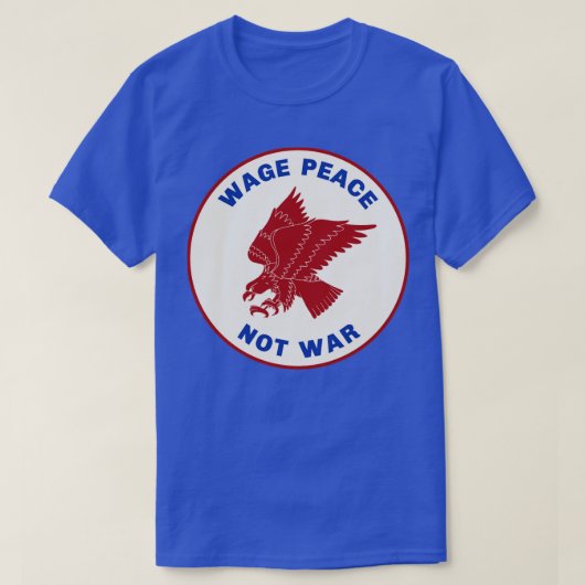 Lohnfrieden statt Krieg T-Shirt (Design vorne)