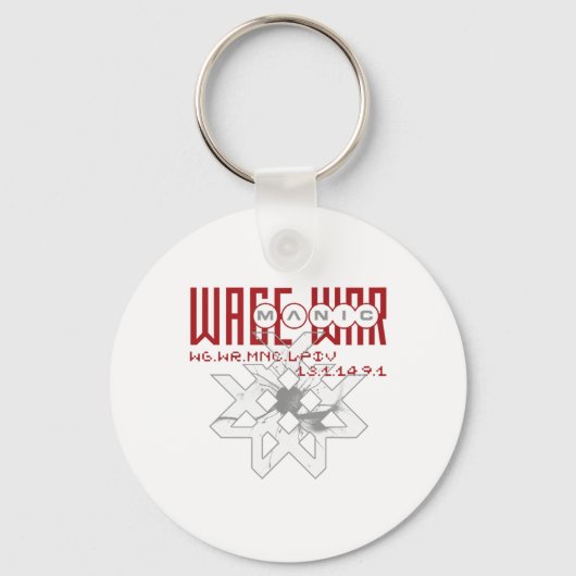 Lohnkrieg - Binärmanik Schlüsselanhänger (Vorderseite)