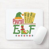 Lohnroll Elf Christmas Payroll Manager Mousepad (Mit Mouse)