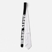 Lohnsklavenhals-Krawatte Krawatte (Rückseite)