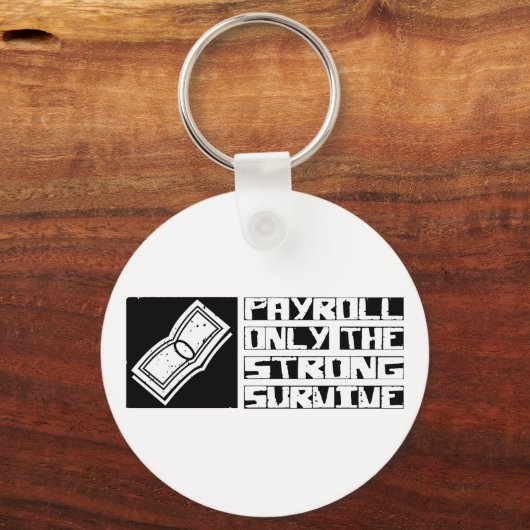 Lohnsummenüberleben Schlüsselanhänger (Vorderseite)