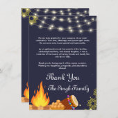 Lohri Dankeschön Karte (Vorne/Hinten)