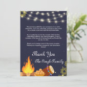 Lohri Vielen Dank Kartenvorlage Einladung (Stehend Vorderseite)