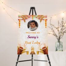 Lohri Welcome Board, Lohri Celebration Sign