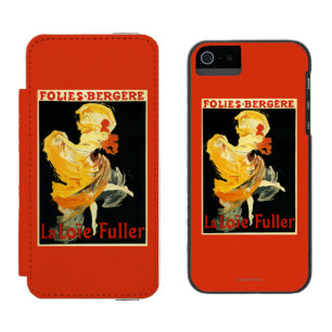 Loie Fuller im Folies-Bergere-Theater Incipio Watson™ iPhone 5 Geldbörsen Hülle