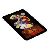Loie Fuller im Theater Folies-Bergere Magnet (Rechte Seite)