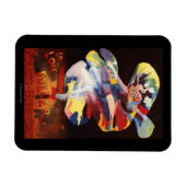 Loie Fuller im Theater Folies-Bergere Magnet (Horizontal)