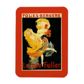 Loie Fuller im Theater Folies-Bergere Magnet (Vertikal)