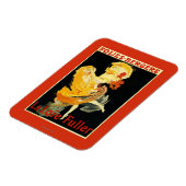 Loie Fuller im Theater Folies-Bergere Magnet (Linke Seite)