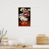 Loie Fuller im Theater Folies-Bergere Poster (Küche)