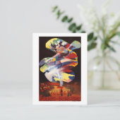 Loie Fuller im Theater Folies-Bergere Postkarte (Stehend Vorderseite)