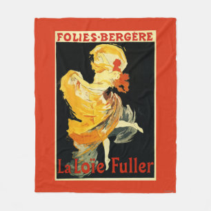 Loie voller am Folies-Bergere Theater Fleecedecke