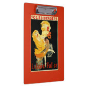 Loie voller am Folies-Bergere Theater Klemmbrett (Rechts)