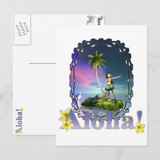 Loihi Postkarte (Vorne/Hinten)