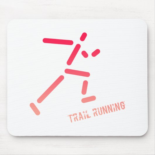 Loipe, Langlaufloipe Mousepad (Vorne)