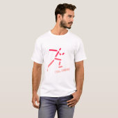 Loipe, Langlaufloipe T-Shirt (Vorne ganz)