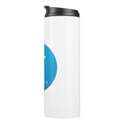 Loipe, Langlaufloipe Thermosbecher (Nach rechts gedreht)