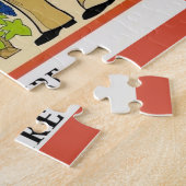 Loire-Tal 16x20 Wein-Karten-Puzzle Puzzle (Seite)