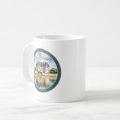 Loire Valley Chateau, Frankreich Kaffeetasse (Vorderseite Links)