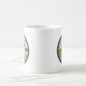 Loire Valley Chateau, Frankreich Kaffeetasse (Mittel)