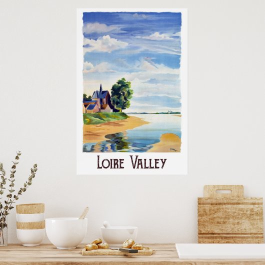 Loire Valley, Frankreich Poster (Küche)