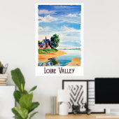Loire Valley, Frankreich Poster (Heimbüro)