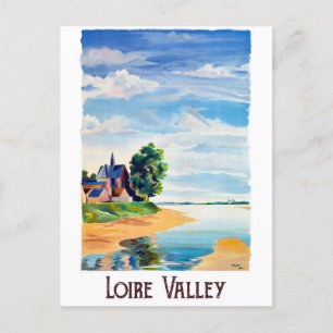 Loire Valley, Frankreich Postkarte