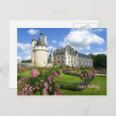 Loire Valley Postkarte (Vorne/Hinten)