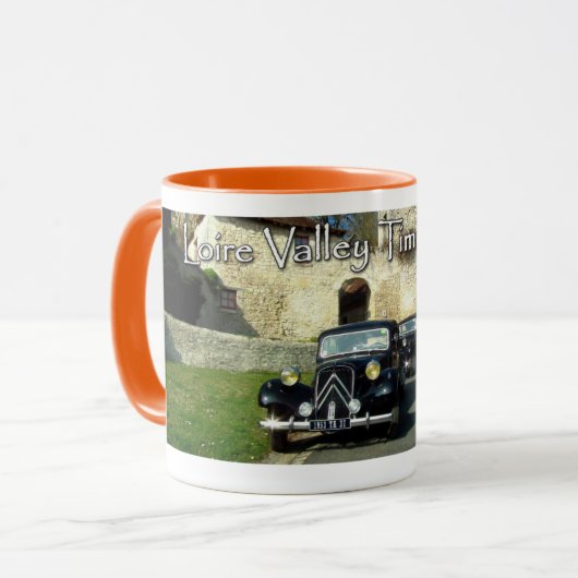 Loire- Valleyzeit-ReiseKaffeetasse Tasse (Vorderseite Links)