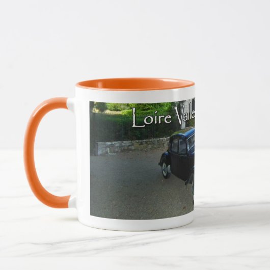 Loire- Valleyzeit-ReiseKaffeetasse Tasse (Links)