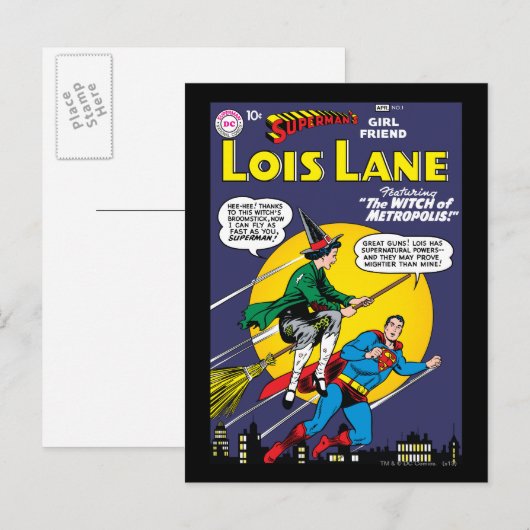 Lois Lane #1 Postkarte (Vorne/Hinten)