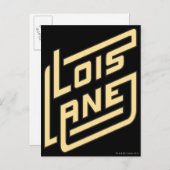 Lois Lane Logo Postkarte (Vorne/Hinten)