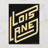 Lois Lane Logo Postkarte (Vorderseite)