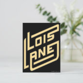 Lois Lane Logo Postkarte (Stehend Vorderseite)