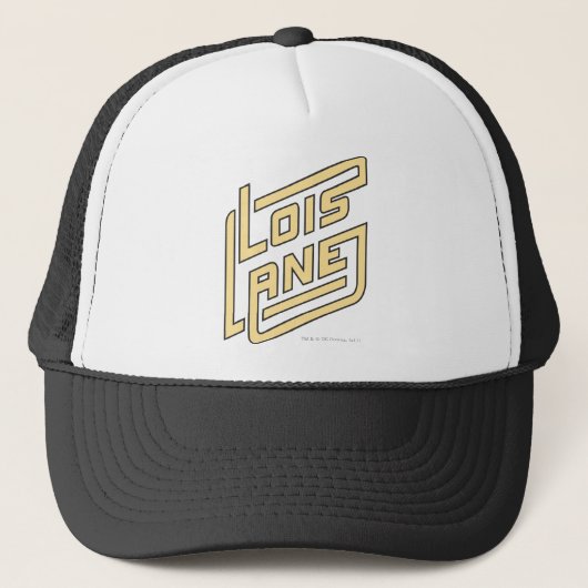 Lois Lane Logo Truckerkappe (Vorderseite)