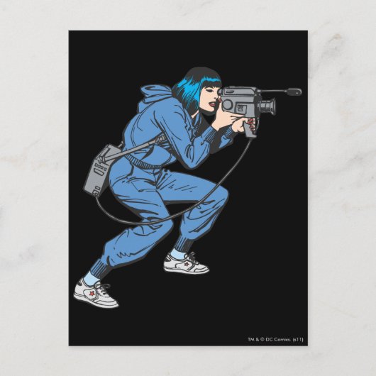 Lois Lane mit Kamera Postkarte (Vorderseite)