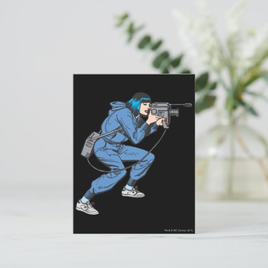 Lois Lane mit Kamera Postkarte (Stehend Vorderseite)