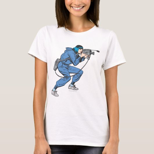 Lois Lane mit Kamera T-Shirt (Vorderseite)