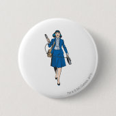 Lois Lane mit Mikrofon Button (Vorderseite)