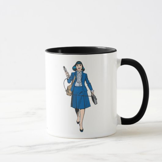 Lois Lane mit Mikrofon Tasse (Rechts)